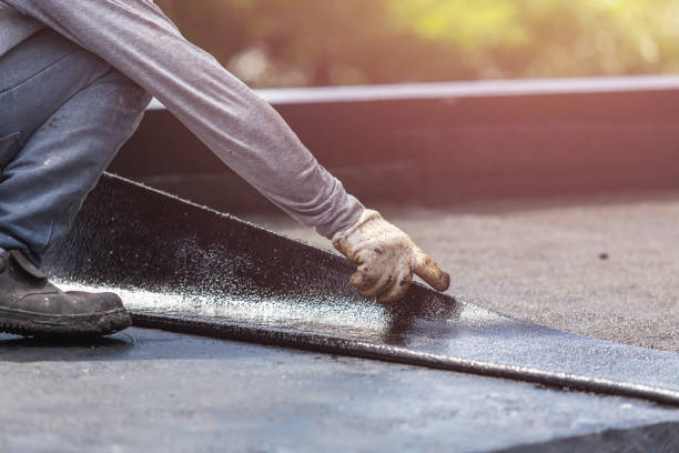 Professional Emergency Waterproofing technician working in Hammond, IN